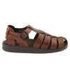 Mephisto Men's Sam Sandals Tan Grain Leather 7 M US