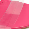 SCHUTZ Victorie High Block Transparente (Hot Pink) 7 M