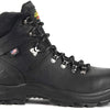 Thorogood American Union 6” Waterproof Steel Toe Work Boots for Men - Premium Leather with Slip-Resistant Outsole and Removable Comfort Footbed; EH Rated, Black - 12 3E US