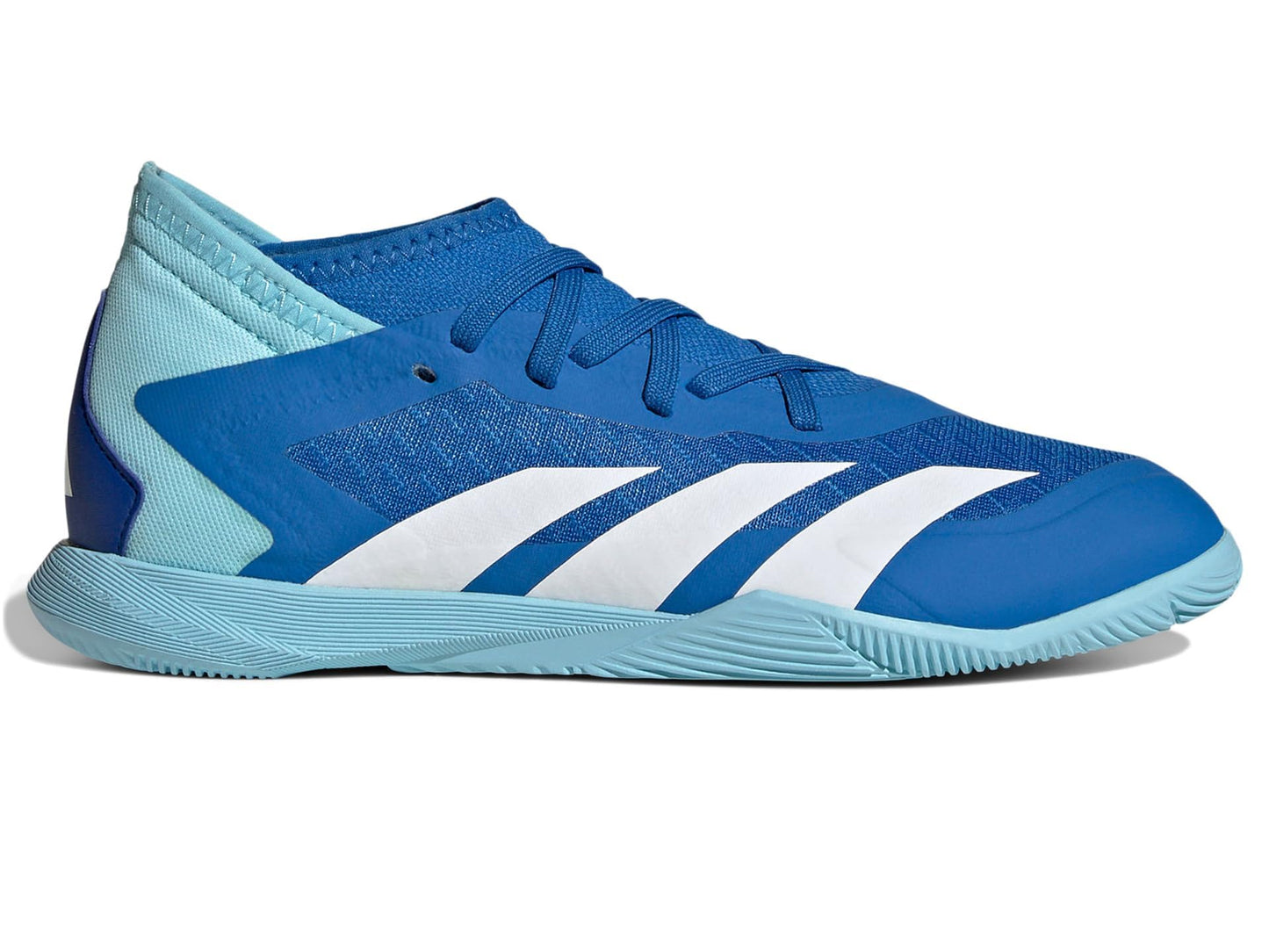 adidas Soccer Predator Accuracy.3 Indoor (Little Kid/Big Kid) Bright Royal/White/Bliss Blue 1.5 Little Kid M