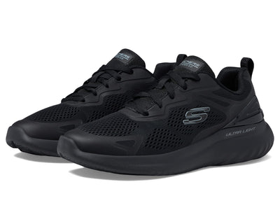 Skechers Men's 232674 Bkgy Trainers, Black, 10 US