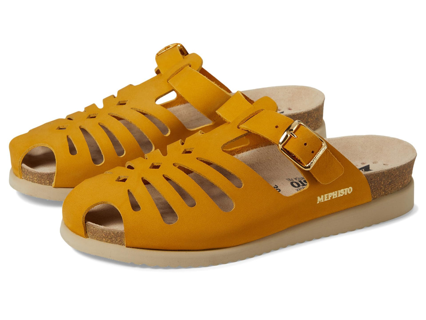 Mephisto Hedina Ochre Nubuck EU 37 (US Women's 7) B (M)