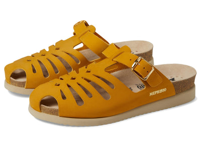 Mephisto Hedina Ochre Nubuck EU 37 (US Women's 7) B (M)