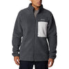 Columbia Men's Mountainside Heavyweight Fleece, Shark, X-Large Black