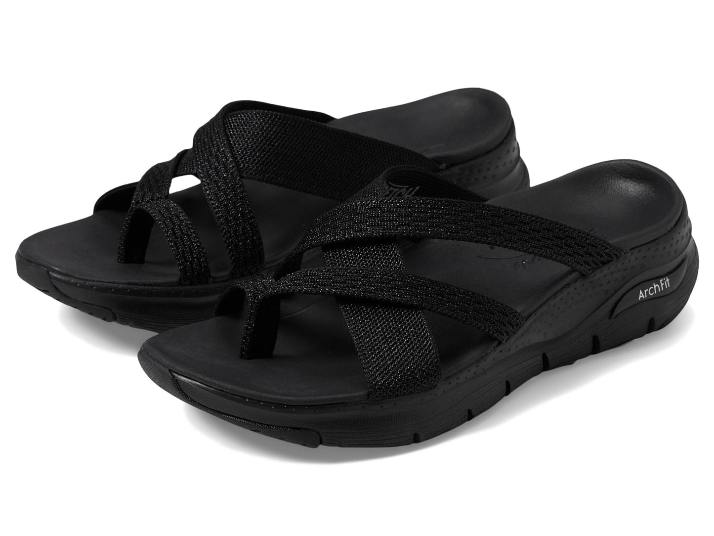 Skechers Arch Fit - New Beginning Black/Black 5 B (M)