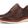 Cole Haan Men's Original Grand Ultra Wing Tip Oxford Deep Mahogany/Red Ochre/Irish Coffee Waterproof 15 Wide
