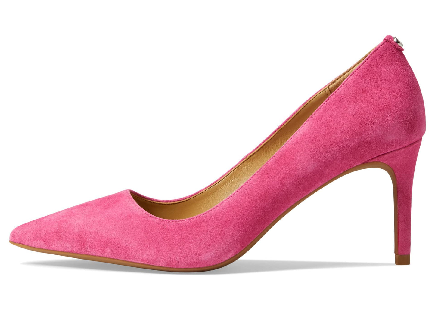 Michael Michael Kors® Alina Flex Pump – Sandals for Women – Leather and Synthetic Construction – Pointed Toe Dragonfruit 8 M