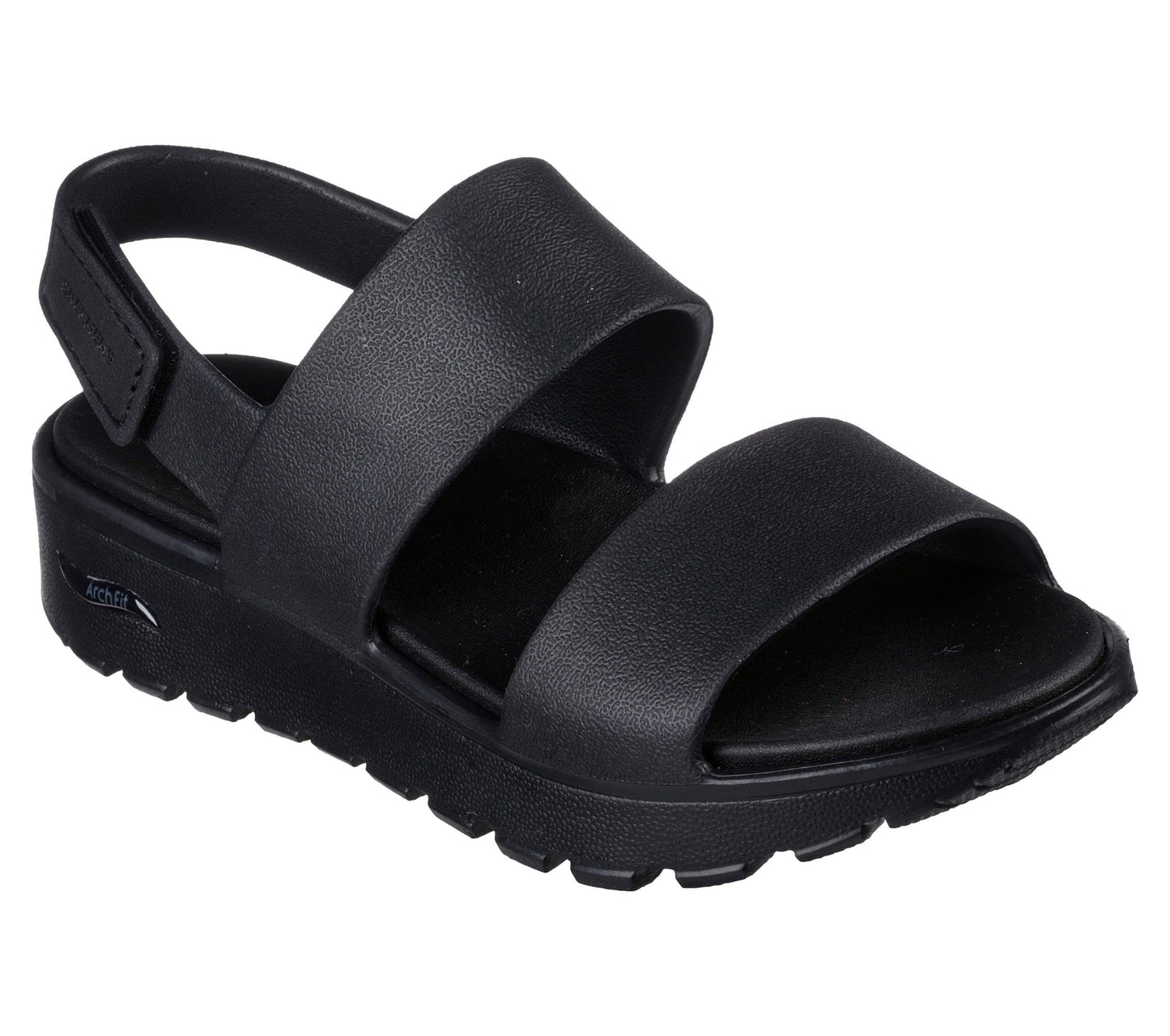 Skechers Foamies Arch Fit Footsteps-Day Dream Women's Sandal, 9 B(M) US, Black