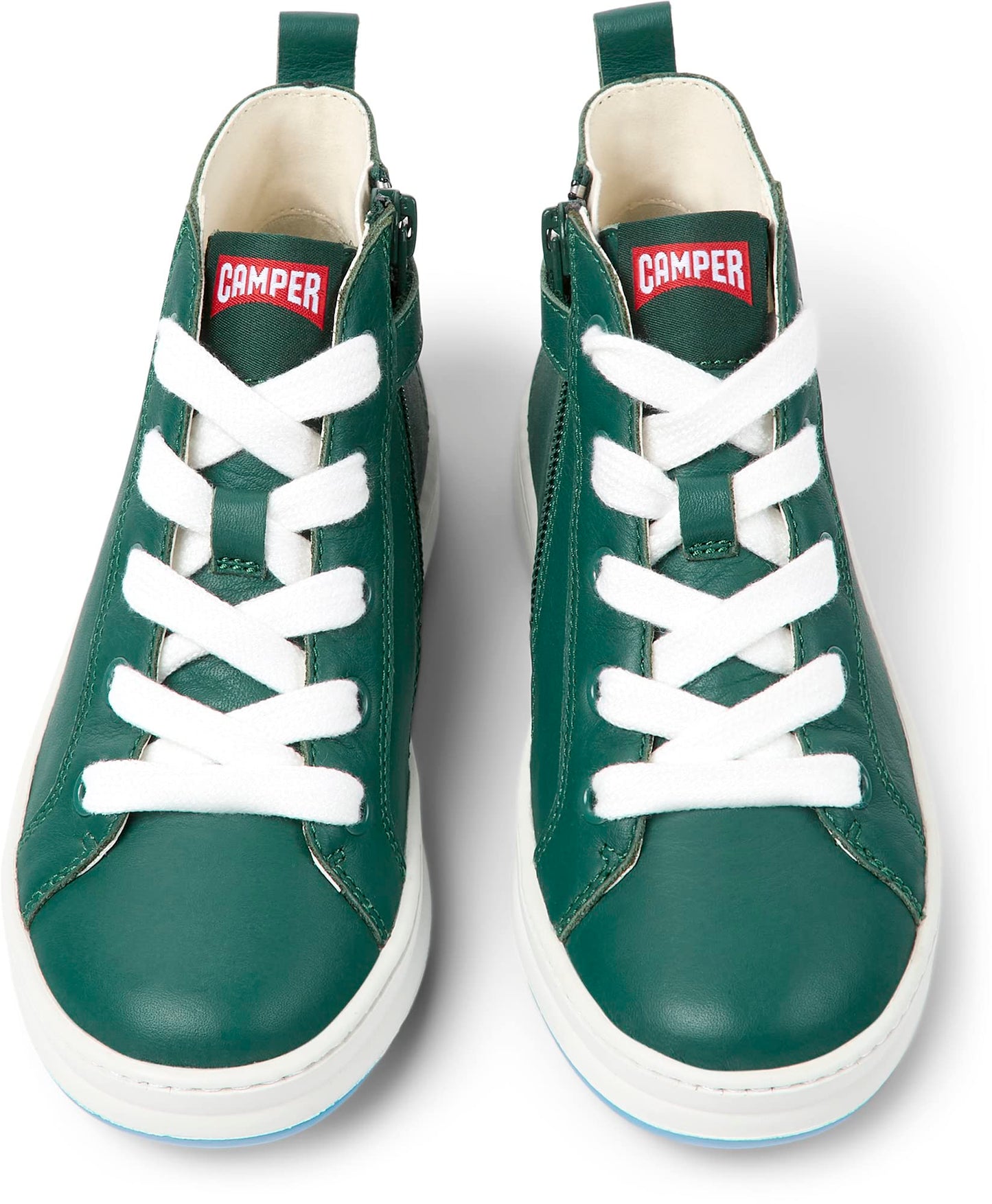 Camper, Runner Four, Kids - Sneaker-Bootie, Dark Green, 2