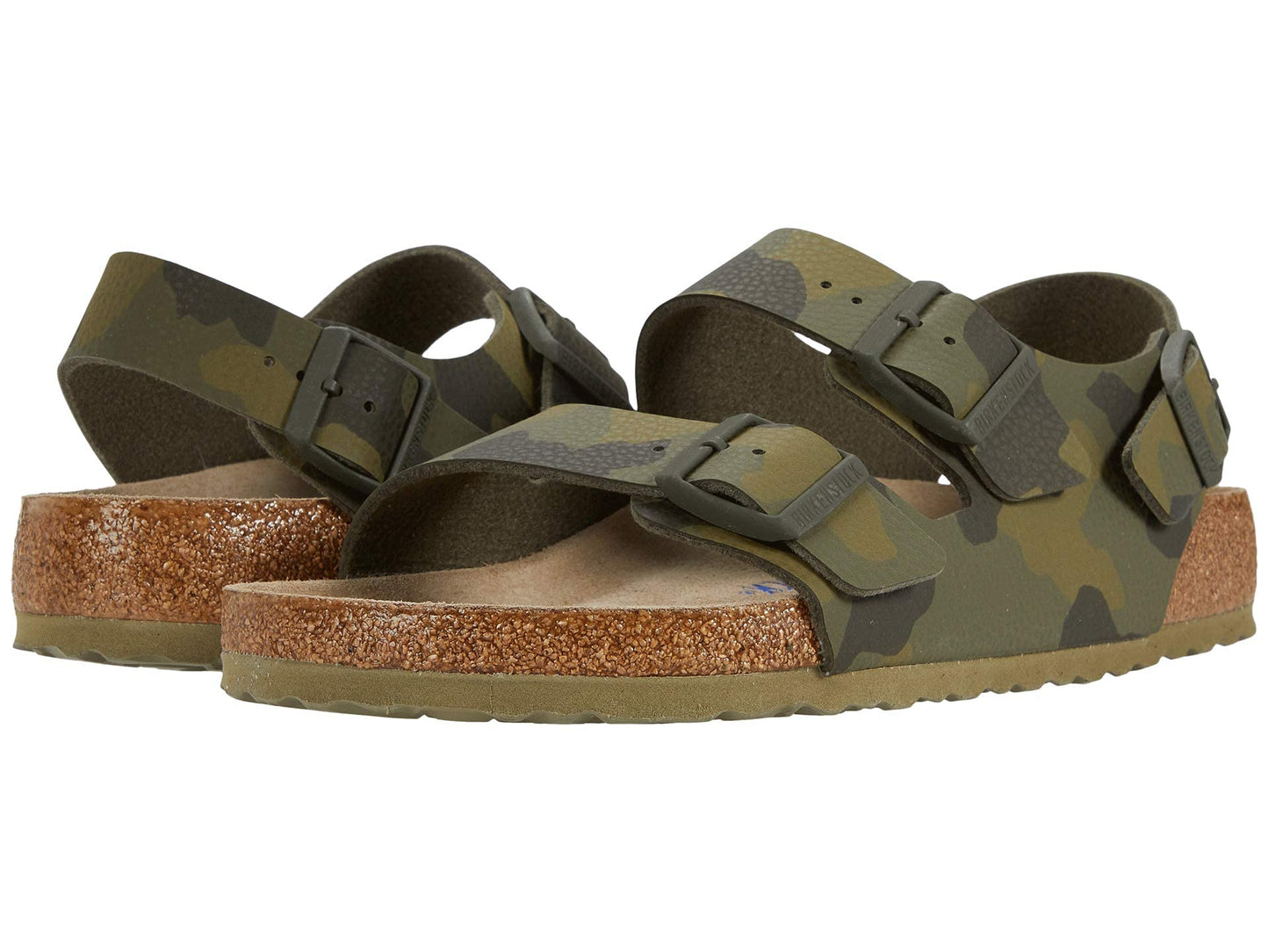 Birkenstock Milano Soft Footbed Desert Soil Camo Green Birko-Flor™ EU 46 (US Men's 13-13.5) Regular