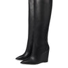 Michael Kors Isra Wedge Boot Black 2 5.5 M