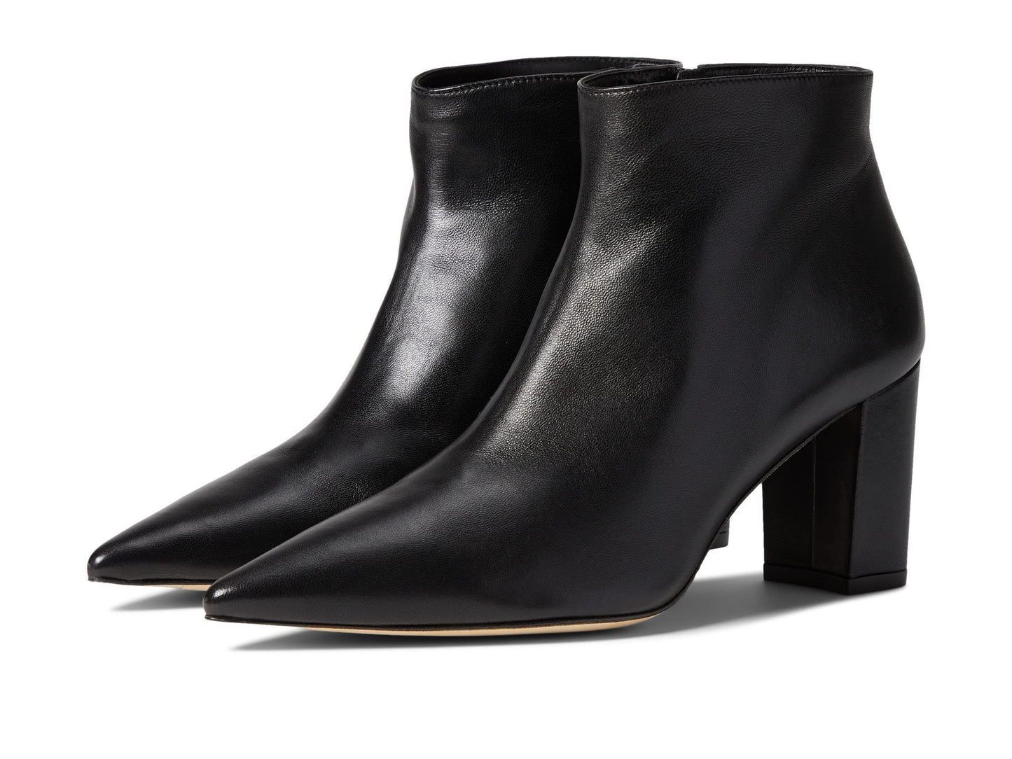Stuart Weitzman Womens Stuart 75 Zip Bootie Black 7.5 B