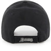 '47 Los Angeles Lakers Black White MVP Adjustable Hat