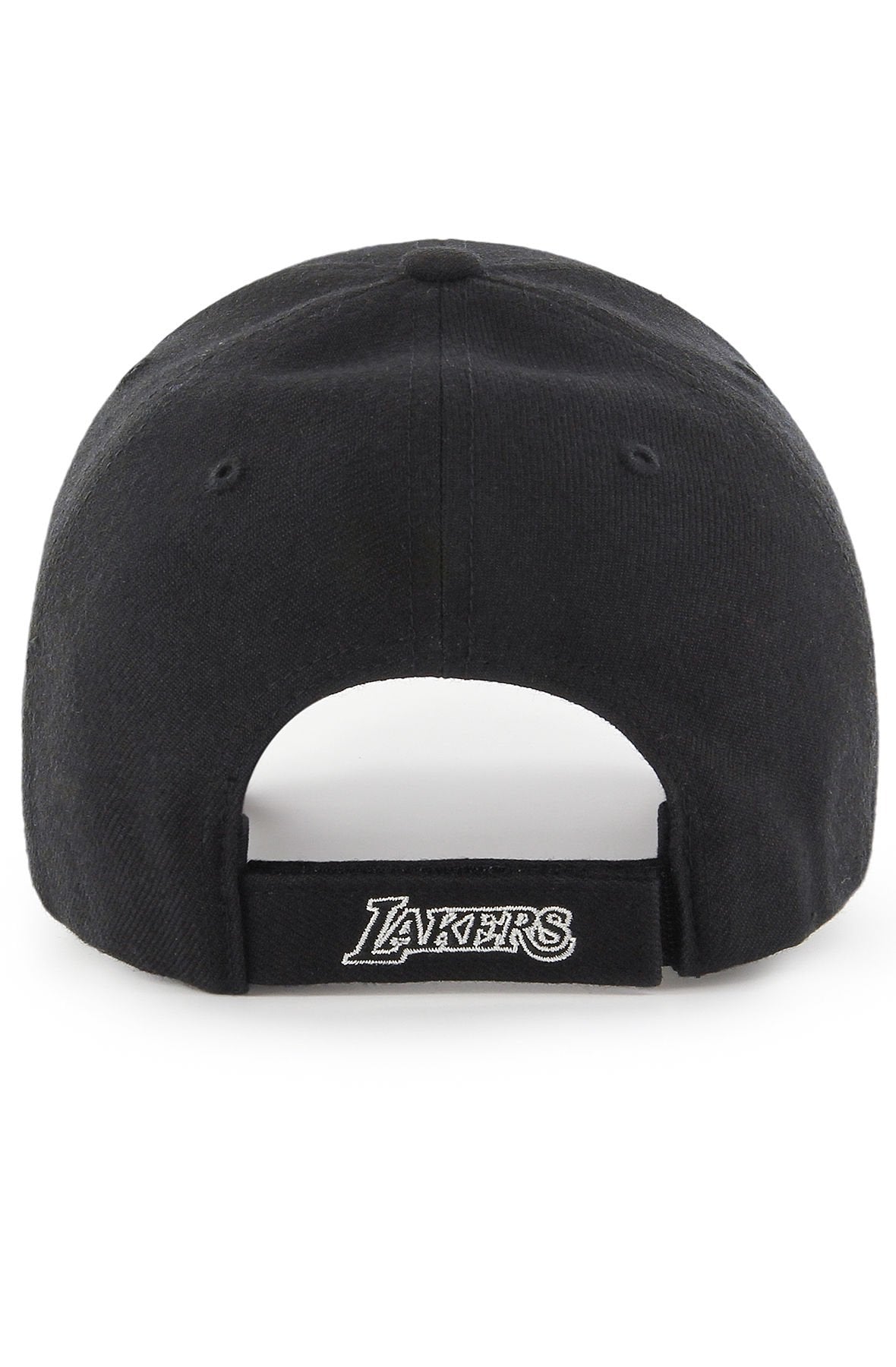 '47 Los Angeles Lakers Black White MVP Adjustable Hat