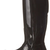 Hunter Footwear Women's Original Tall Back Adjustable Gloss Rain Boots, Black, 9