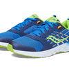 Saucony Wind 2.0 Running Shoe, Blue/Green, 2 Wide US Unisex Big_Kid
