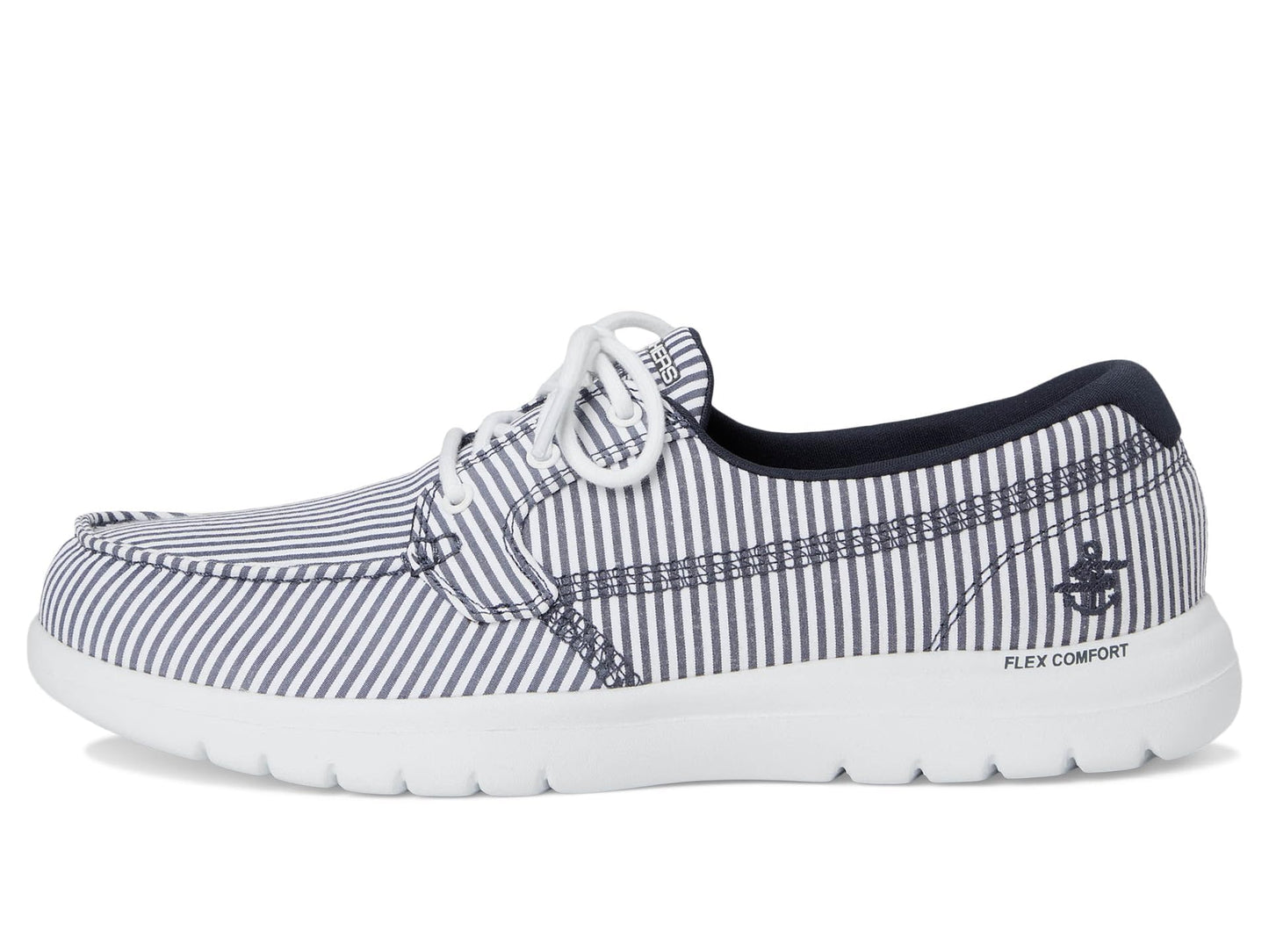 Skechers, Womens, On-The-Go Flex - Lighthouse, Navy/White, 5.5, B - Medium