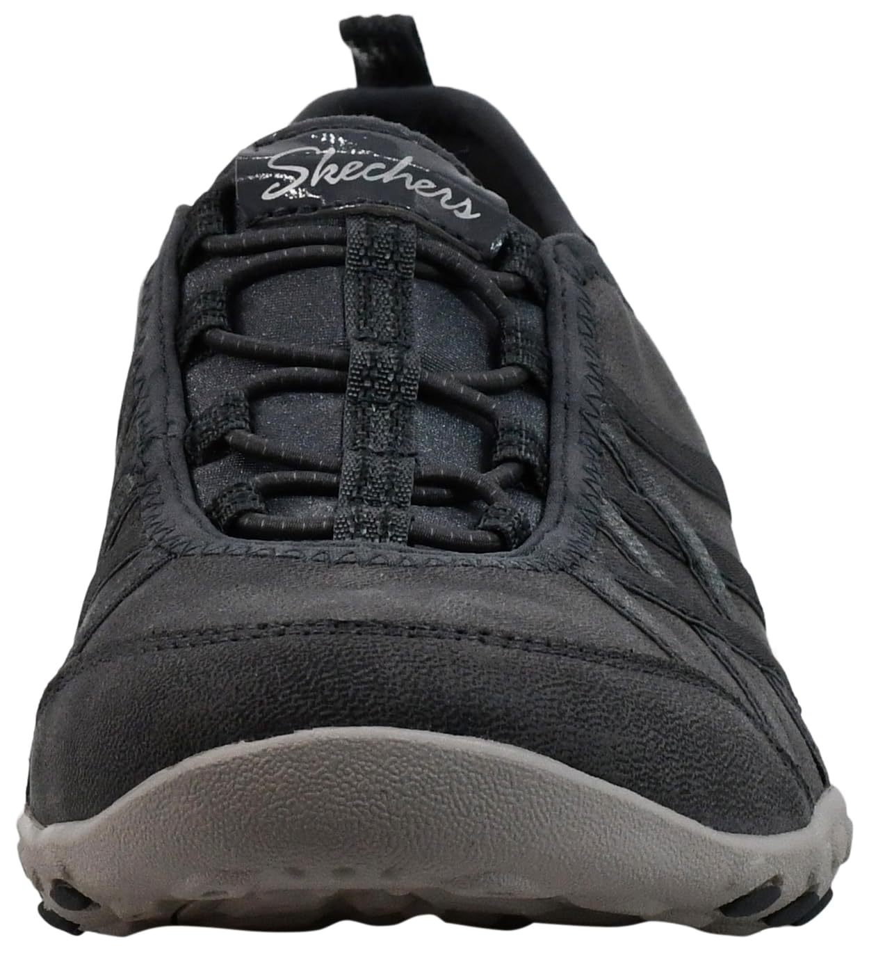 Skechers Women's Breathe Easy Days End Shoes, Charcoal, 8.5