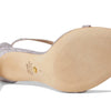 Stuart Weitzman Nudistcurve Crystal Nova 100 Sandal Rosewater/Clear 8.5 B