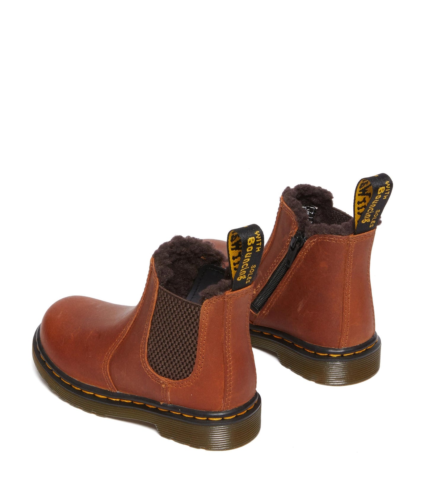 Dr. Martens 2976 Leonore (Toddler) Light Brown 9 UK (US 10 Toddler) M