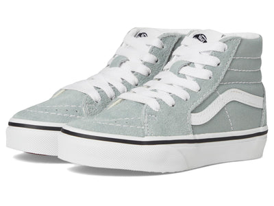 Vans Kids SK8-HI (Little Kid) Sneaker, Color Theory Pure Grey, 1.5 US Unisex