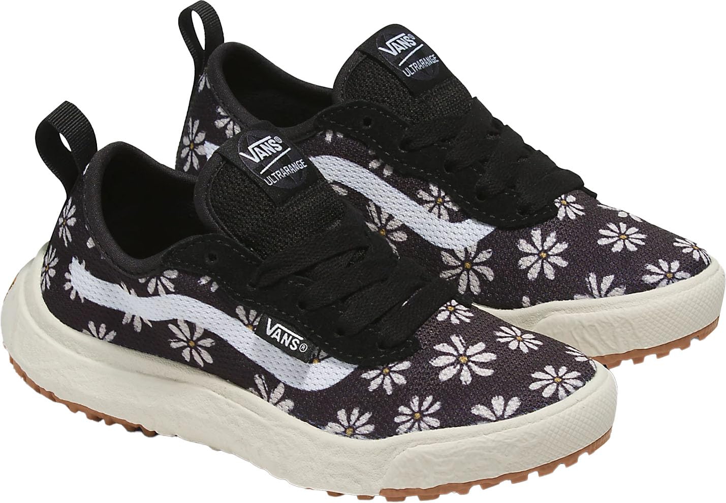 Vans - Kids Ultrarange Vr3 Shoes, Color Black/White, Size: 2.5 M US Little Kid