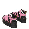 Dr. Martens Blaire Quad - Sandals for Women - Open Toe - Heel Tab - Durable Synthetic Outsole Fondant Pink UK 6 (US Women's 8) M