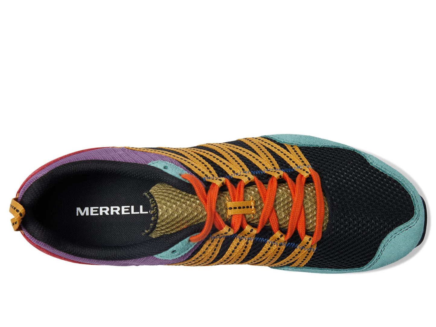 Merrell® Alpine Sport Sneakers for Men – Leather and Nylon Construction – Lightweight EVA Midsole Sport Multi 15 M