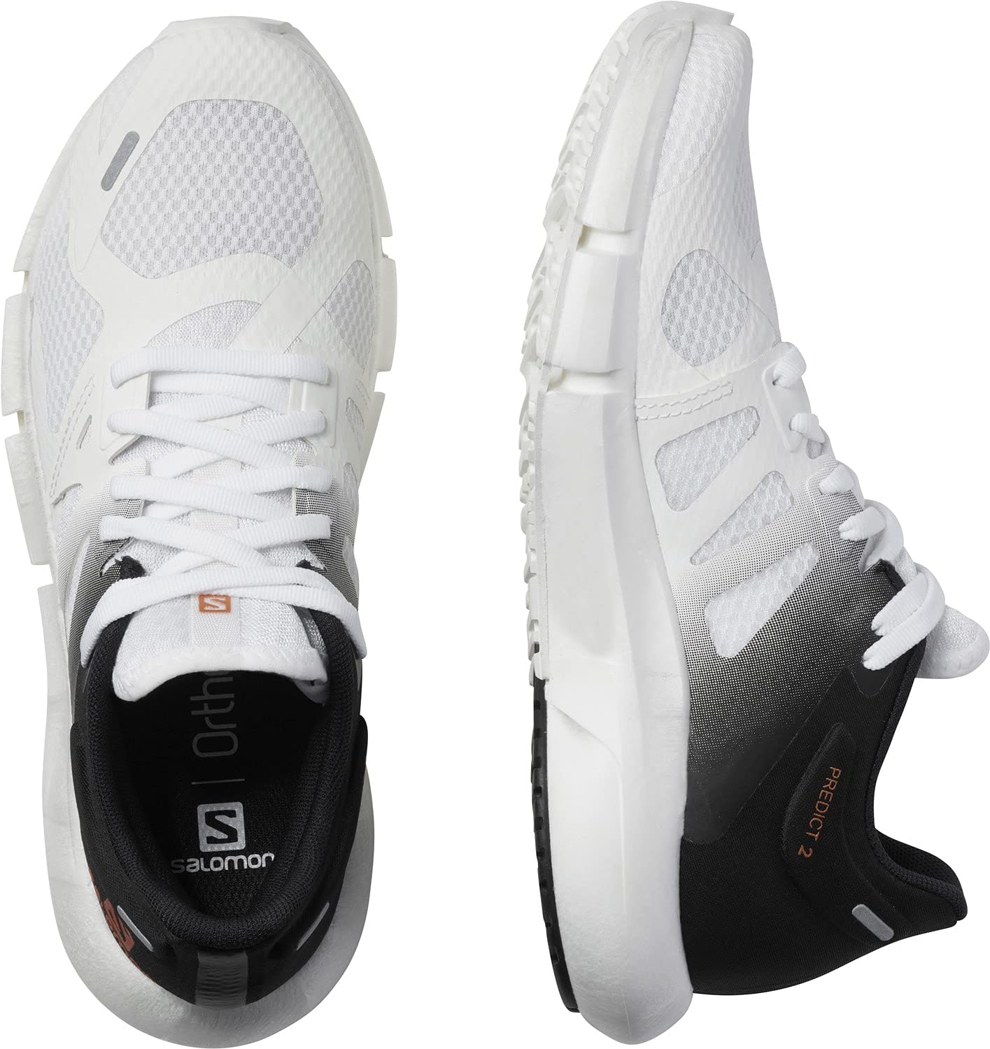 Salomon Predict 2 Women's Running Shoes White/Black/White