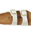 Birkenstock Arizona (Toddler/Little Big Kid) Sandal, Pearl Electric Metallic, 2-2.5 Narrow Unisex
