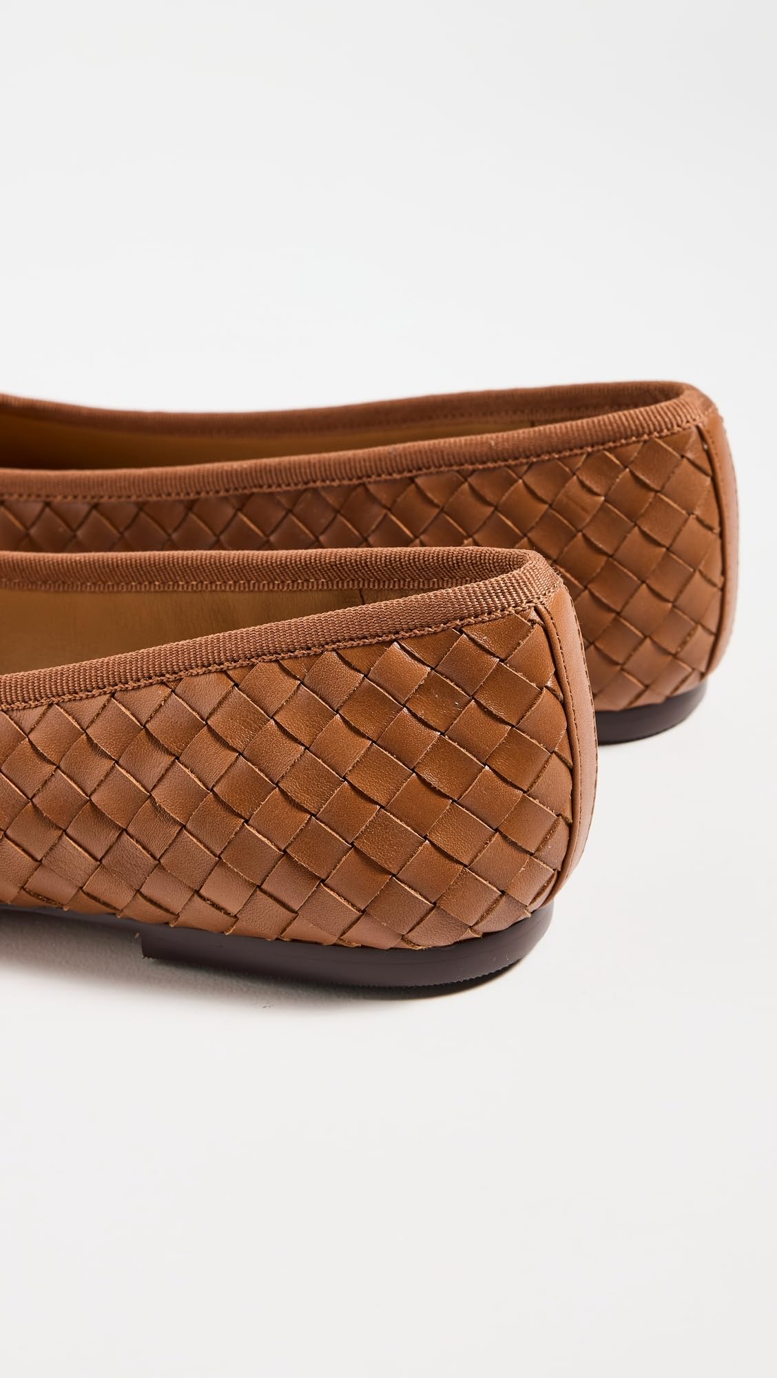 Madewell Women's The Anelise Ballet Flats, Warm Coffee, Tan, 11 Medium US