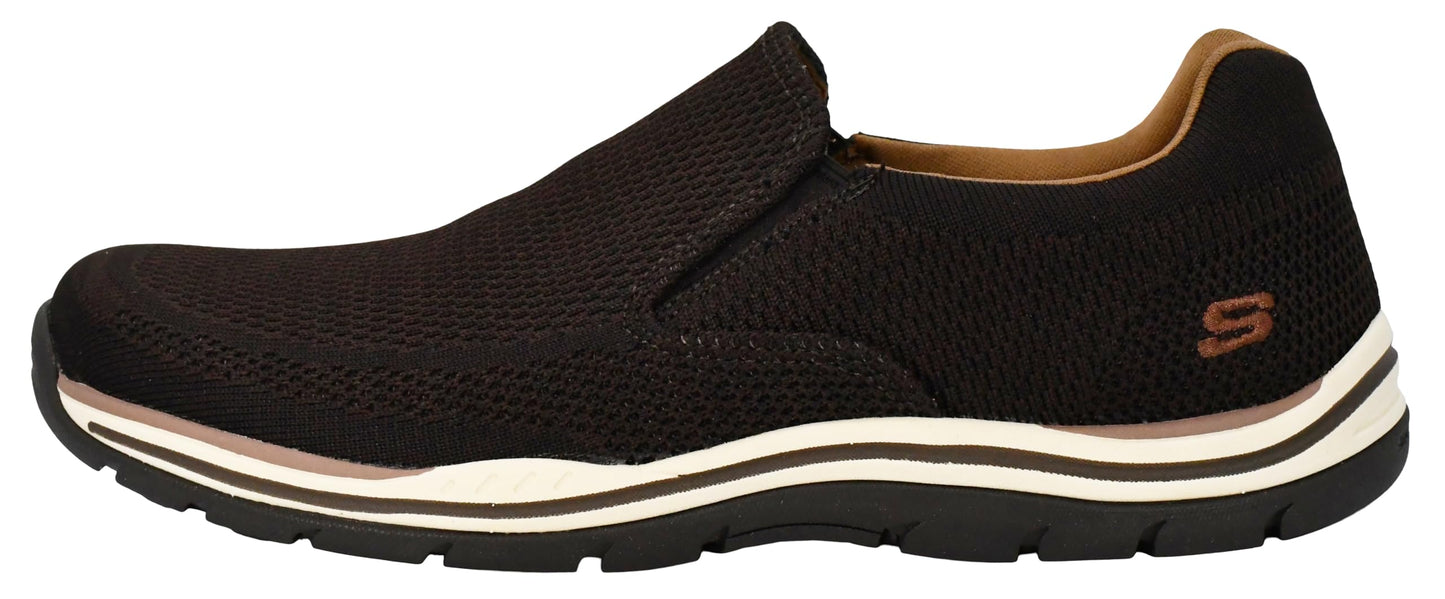 Skechers Men's Expected - Gomel Slip-on Loafer, Chocolate, 13 XW US