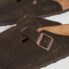 Birkenstock Boston Clog,Mocha Suede,36 M EU