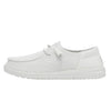 HEYDUDE Women's Wendy Funk Mono, White Size 5 | Lightweight Slip On with Cushioned Comfort and Easy On Design