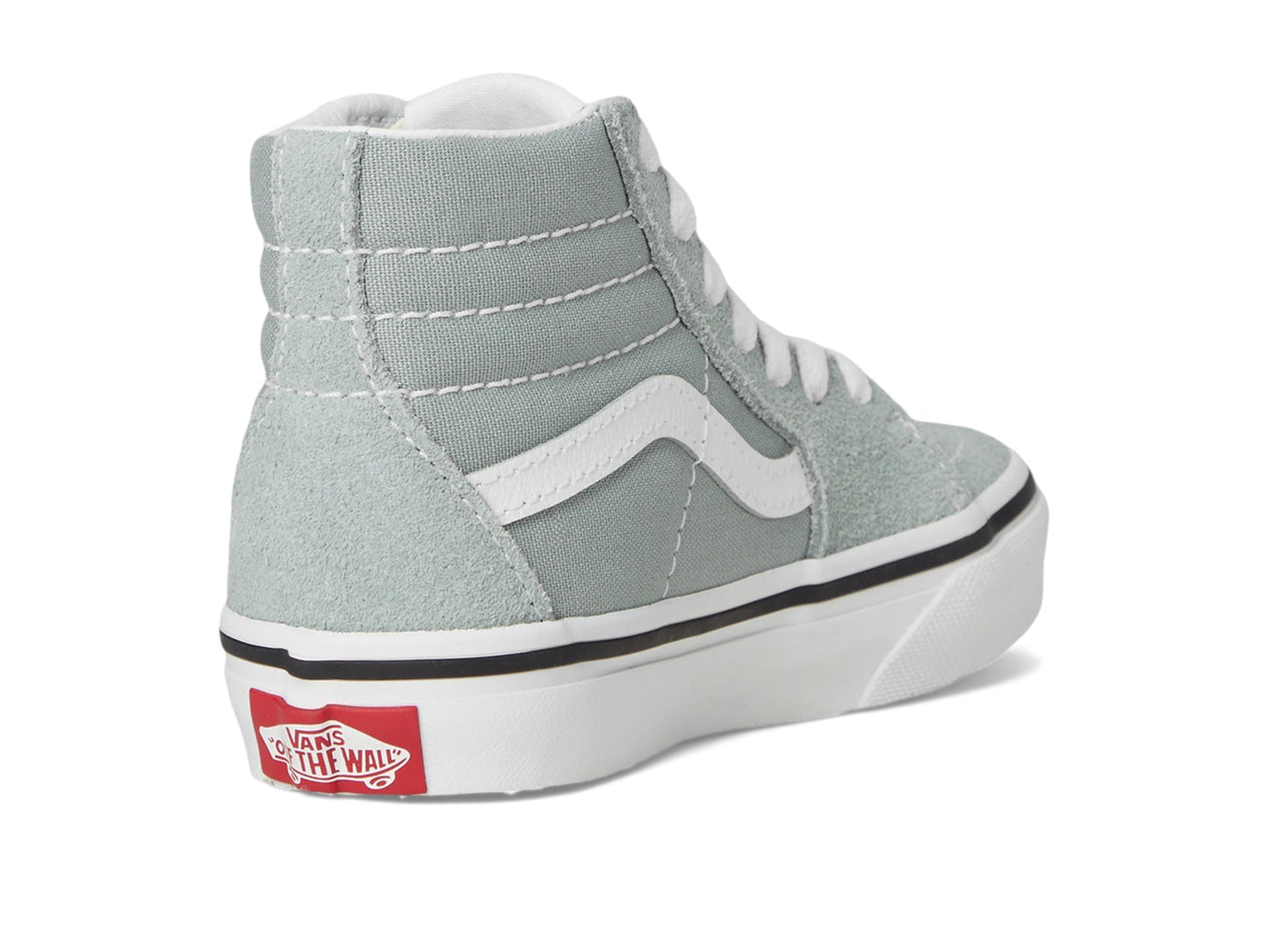 Vans Kids SK8-HI (Little Kid) Sneaker, Color Theory Pure Grey, 1.5 US Unisex