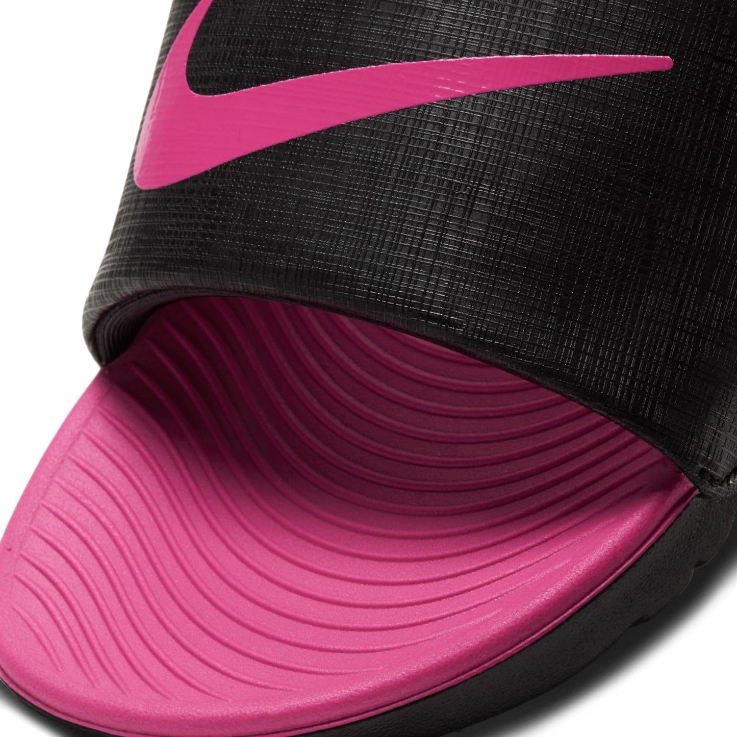 Nike Kid's Kawa Slide Black/Vivid Pink (DD8519 001) - 12 Little Kid