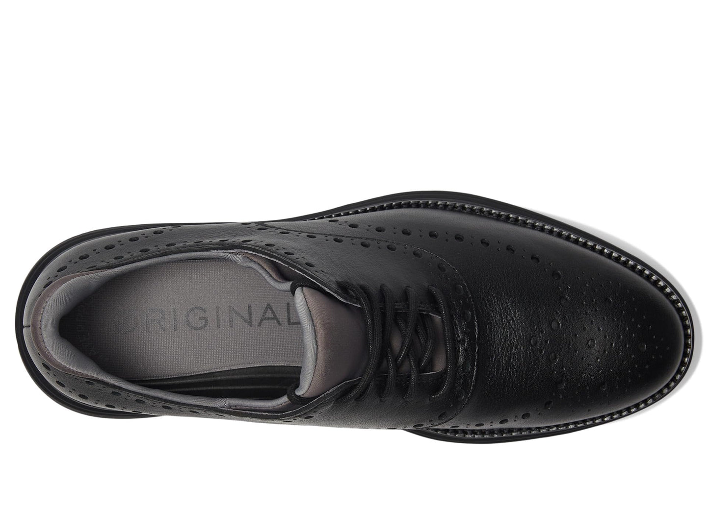Cole Haan Men's Originalgrand Ultra Wing Oxfords, Black/Black/Pavement Wp, 12-M US