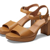 Madewell The Nadia Platform Sandal Amber Brown 7.5 M