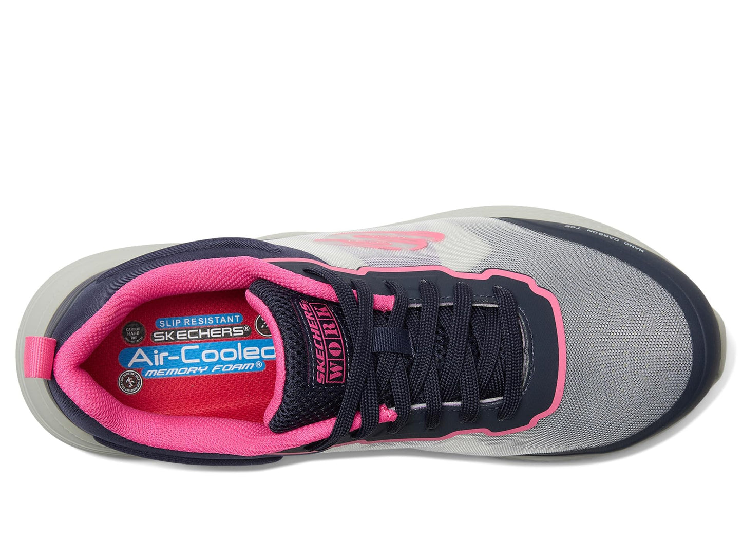 Skechers Womens Carbix - Niyla Comp Toe Pink 6 Medium