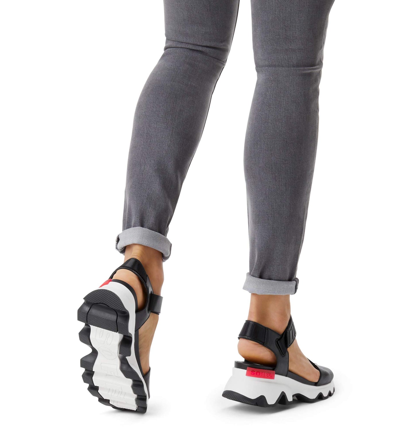 Sorel Women's Kinetic Sandals - Black - Size 7