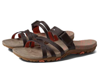 Merrell Sandspur Rose Slide Espresso/Coral 9 M