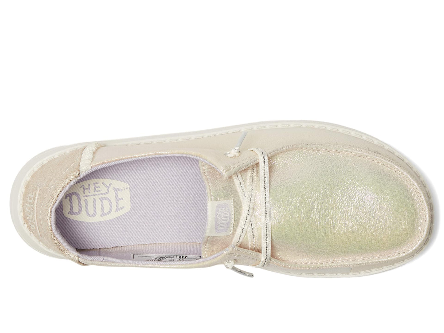 HEYDUDE Kids Women's Wendy Dazzling (Toddler) Iridescent 6 Toddler Medium