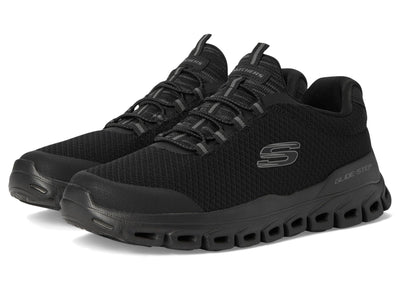 Skechers Men's Glide-Step Sylo Sneaker,Black/Black,10.5 Wide