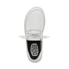 HEYDUDE Women's Wendy Funk Mono, White Size 5 | Lightweight Slip On with Cushioned Comfort and Easy On Design