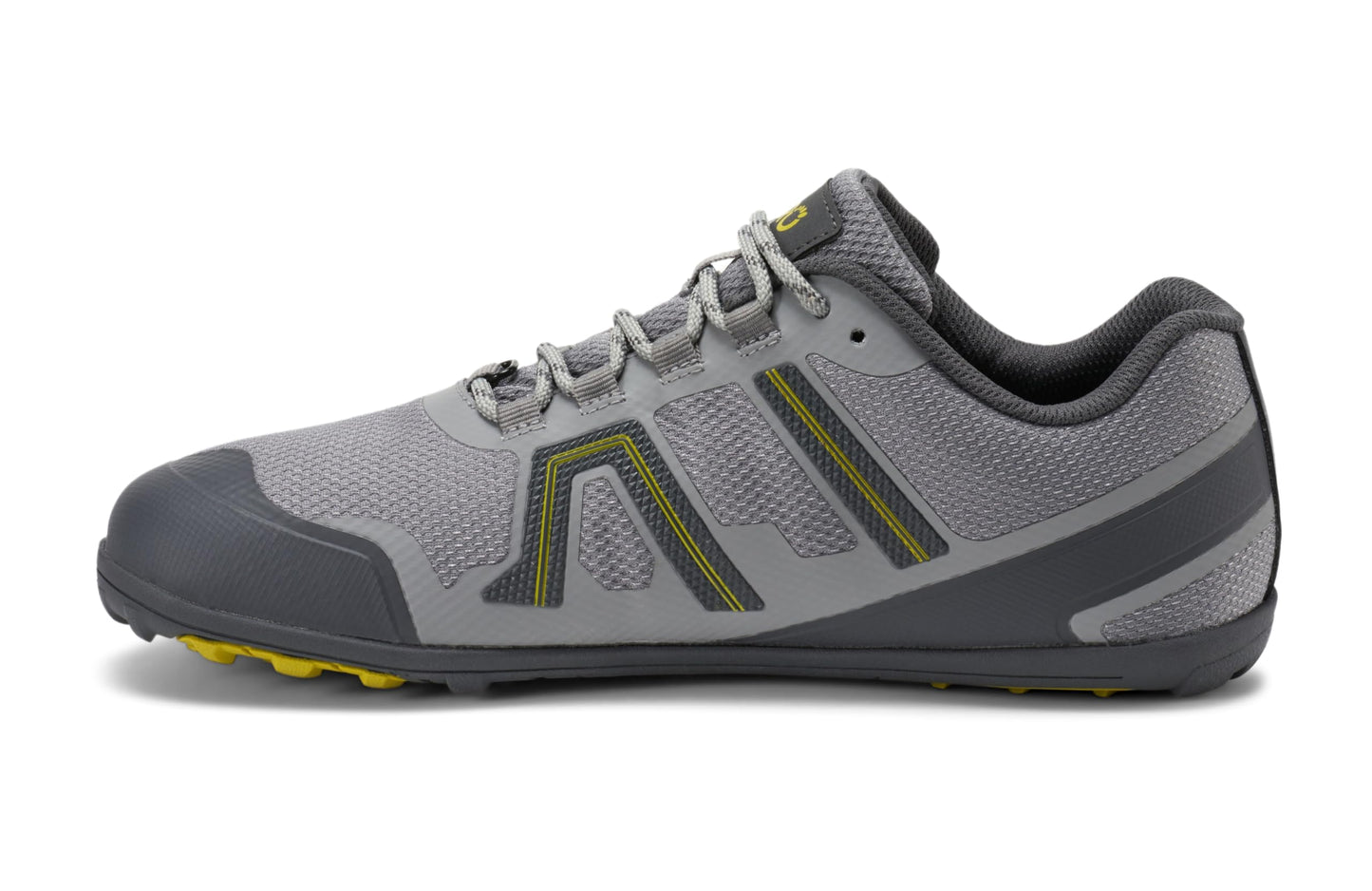 Xero Shoes Men's Mesa Trail Barefoot Waterproof Trail Runner, Steel, 11