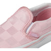 Vans Unisex Classic Slip-On Little Kid Satin Rose Pink/White 1.5 Medium