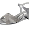 David Tate Women's Holiday Silver 9 Medium