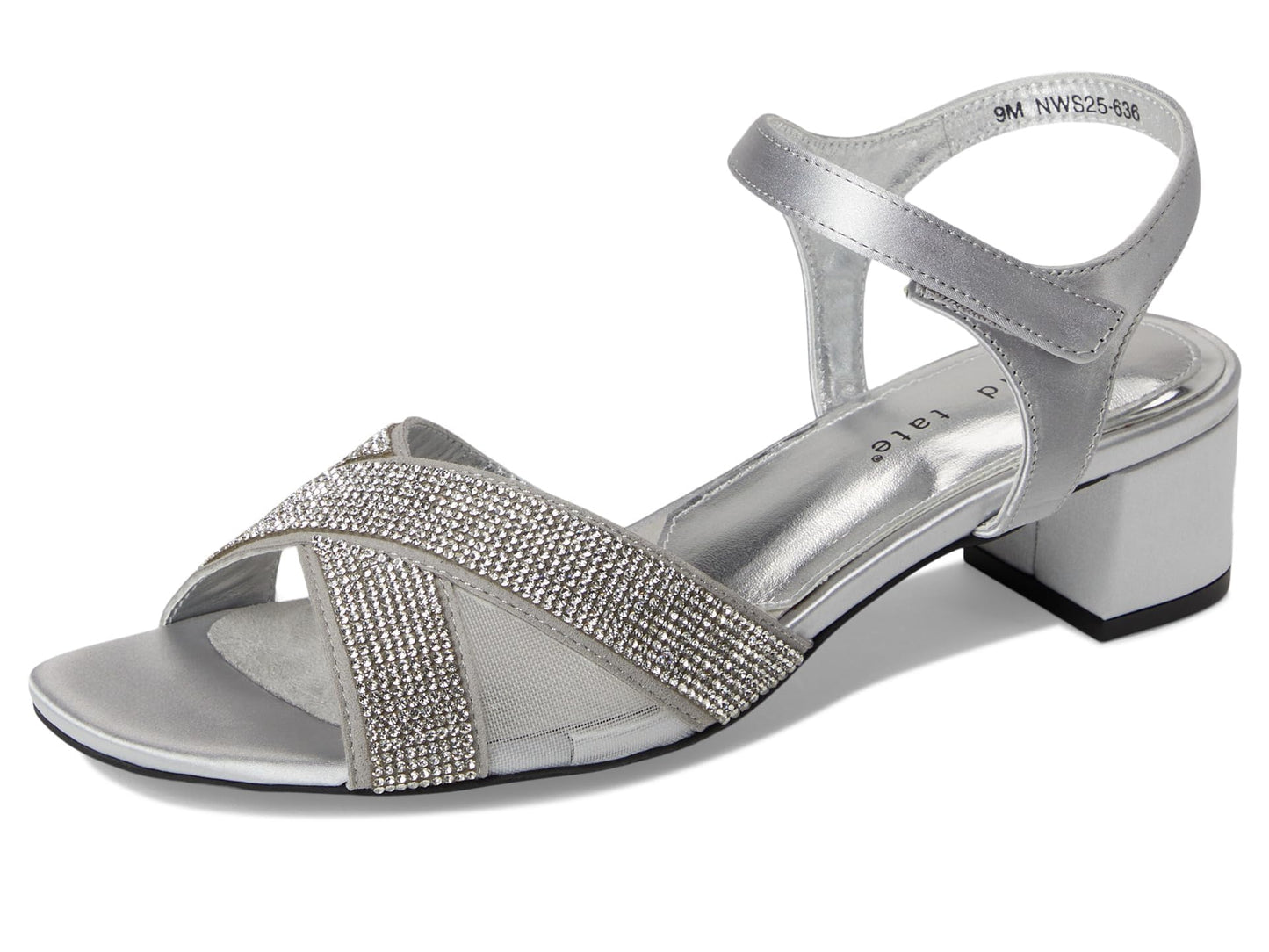 David Tate Women's Holiday Silver 9 Medium