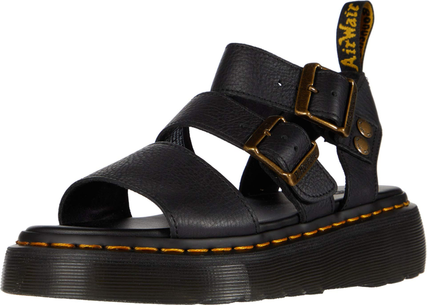 Dr. Martens Gryphon Platform Gladiator Sandals Black UK 9 (US Women's 11) M