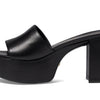 Stuart Weitzman Squarehigh Platform 95 Slide Black 9 B